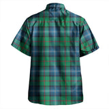 Clan Urquhart Ancient Crest Tartan Hawaiian Aloha Shirt WW503