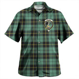 Clan Wallace Hunting Ancient Crest Tartan Hawaiian Aloha Shirt WW512