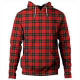 Clan Wallace Hunting Red Tartan Hoodie - K4277