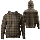 Clan Wallace Hunting (Wallas Hunting) Weathered Tartan Hoodie - K4274