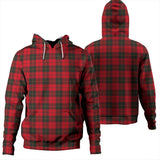 Clan Wallace Weathered Tartan Hoodie - K4278