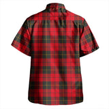 Clan Wallace Weathered Crest Tartan Hawaiian Aloha Shirt WW515