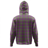 Clan Wartley Hunting Weathered Tartan Hoodie - K4293