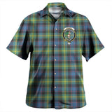 Clan Watson Ancient Crest Tartan Hawaiian Aloha Shirt WW518