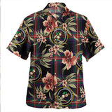 Clan Watt (Wate) Modern Tartan Hawaiian Aloha Shirt WT1655