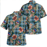 Clan Weir Modern Tartan Hawaiian Aloha Shirt WT1660