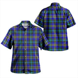 Clan Weir Modern Tartan Hawaiian Aloha Shirt W570