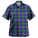 Clan Weir Modern Tartan Hawaiian Aloha Shirt W570