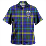 Clan Weir Modern Crest Tartan Hawaiian Aloha Shirt WW525