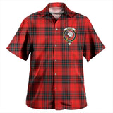 Clan Wemyss Modern Crest Tartan Hawaiian Aloha Shirt WW526