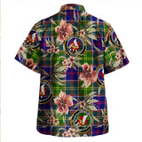 Clan Whitefoord Modern Tartan Hawaiian Aloha Shirt WT1665