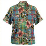 Clan Whitelaw District Tartan Hawaiian Aloha Shirt WT1666