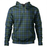 Clan Whitworth Modern Tartan Hoodie - K4332