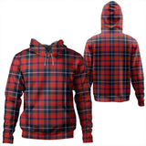 Clan Wishart Dress Modern Tartan Hoodie - K4344