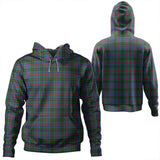 Clan Wood Modern Tartan Hoodie - K4354