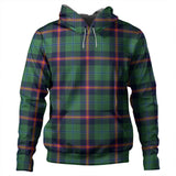 Clan Young Modern Tartan Hoodie - K4366