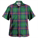 Clan Young Modern Tartan Hawaiian Aloha Shirt W560