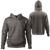 Clan Young Weathered Tartan Hoodie - K4367