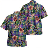 Clan Yule Modern Tartan Hawaiian Aloha Shirt WT1636