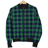 Clan Abercrombie Tartan Bomber Jacket  Z1