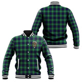 Clan Abercrombie Crest Tartan Baseball Jacket JM981