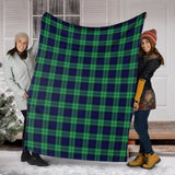 Clan Abercrombie Tartan Blanket U1