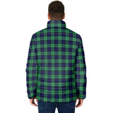 Clan Abercrombie Crest Tartan Padded Jacket RF1