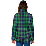 Clan Abercrombie Crest Tartan Padded Jacket RF1