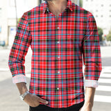 Clan Aberdeen District Tartan Long Sleeve Shirt P1212