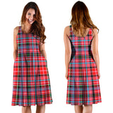 Clan Aberdeen District Tartan Sleeveless Midi Womens Dress VS1193