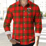 Clan Adair Crest Tartan Long Sleeve Shirt PC979