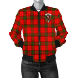 Clan Adair Crest Tartan Bomber Jacket ZJ3