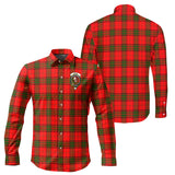 Clan Adair Crest Tartan Long Sleeve Shirt PC979