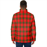 Clan Adair Crest Tartan Padded Jacket RF3