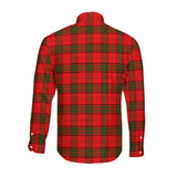 Clan Adair Crest Tartan Long Sleeve Shirt PC979