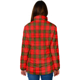 Clan Adair Crest Tartan Padded Jacket RF3