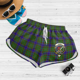 Clan Adam Crest Tartan Womens Shorts NW2170