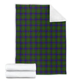 Clan Adam Tartan Blanket U5