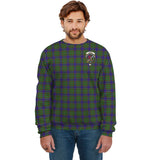 Clan Adam Crest Tartan Sweatshirt HC979