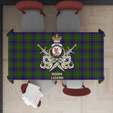 Clan Adam Tartan Tablecloth Golden Sword of Courageous Legacy BG4