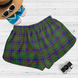 Clan Adam Crest Tartan Womens Shorts NW2170