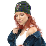 Clan Adam Crest Tartan Beanies Hat LC4