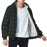 Clan Adam Tartan Sherpa Hoodie - Classic Style CS 1174