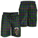 Clan Adam Crest Tartan Mens Shorts NS978