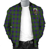 Clan Adam Crest Tartan Bomber Jacket ZJ4