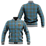 Clan Agnew Ancient Crest Tartan Baseball Jacket JM977