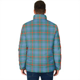 Clan Agnew Ancient Crest Tartan Padded Jacket RF5