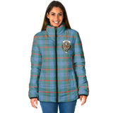 Clan Agnew Ancient Crest Tartan Padded Jacket RF5