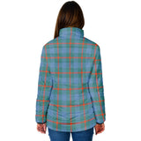 Clan Agnew Ancient Crest Tartan Padded Jacket RF5