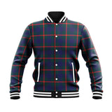 Clan Agnew Modern Tartan Baseball Jacket J1200